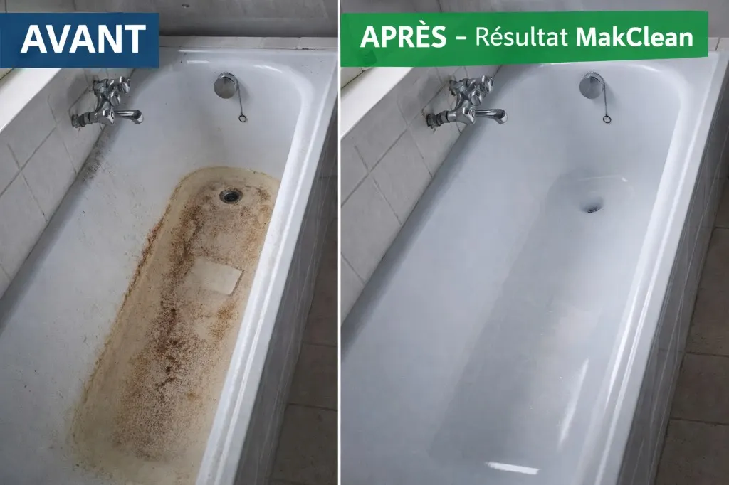 Réalisation Makclean — Baignoire