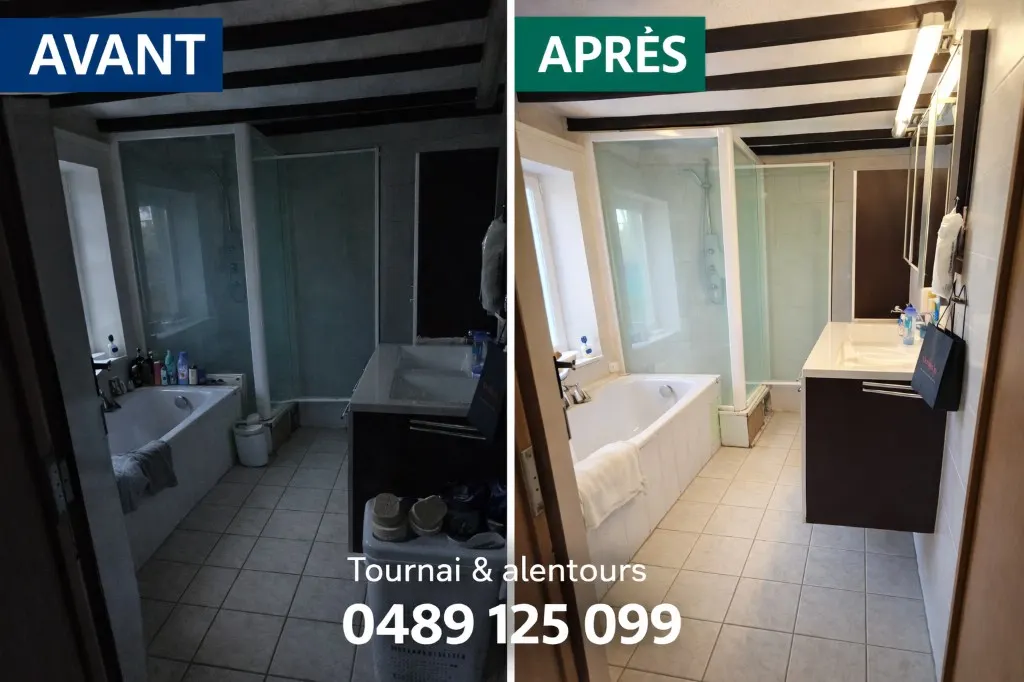 Réalisation Makclean — Salle de bain